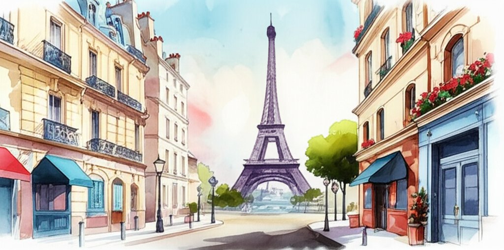 Luxury Paris hotels: Elegant rooms, Eiffel Tower view, 4-star travel experience.