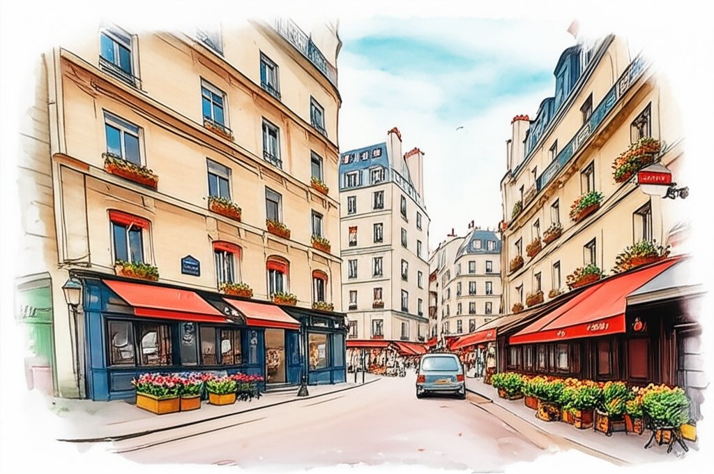 Luxury stay: 5-star hotel in Saint-Germain-des-Prés, Paris.