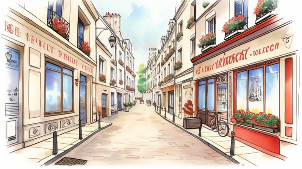 Charming French apartments with balconies, offering stunning views and Parisian living.