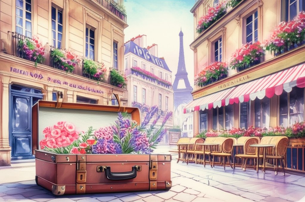 Best Paris district: Quaint street scene, ideal for tourists, charming hotels.