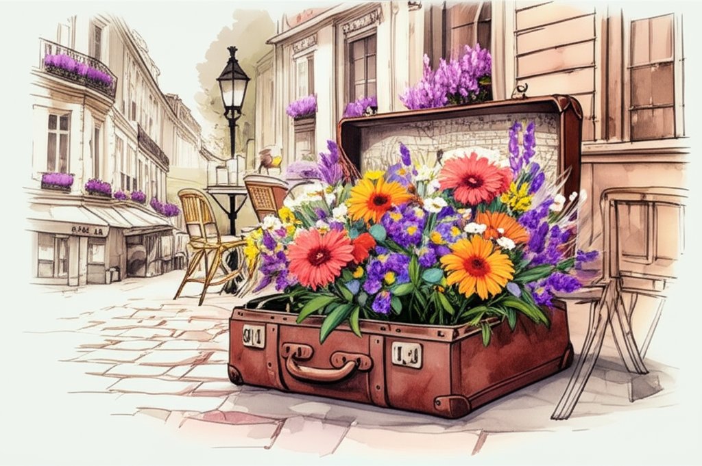 France in Spring: Blossoming landscapes, perfect weather, and ideal time to visit France.