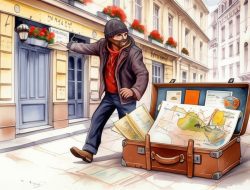 French Pickpocket Vs American: Parisian Confrontation Caught on Camera