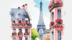 Hotel Room With View Of Eiffel Tower: Paris Hotels