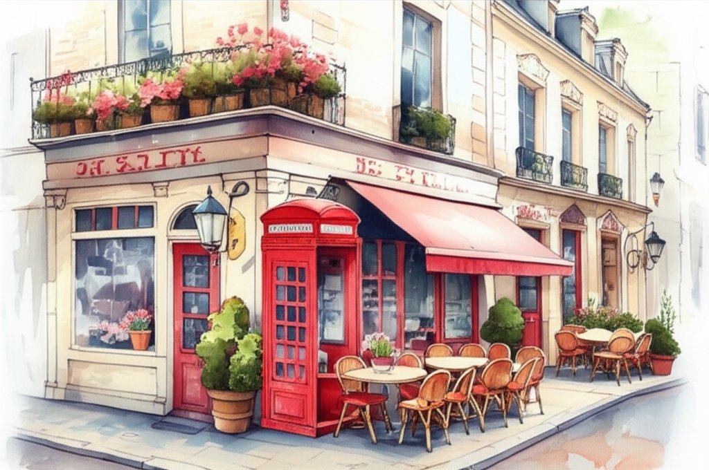 Paris map with key landmarks, planning a travel itinerary.