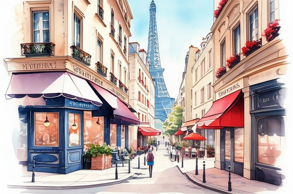 Charming Paris accommodation: Cozy apartment with Eiffel Tower view.