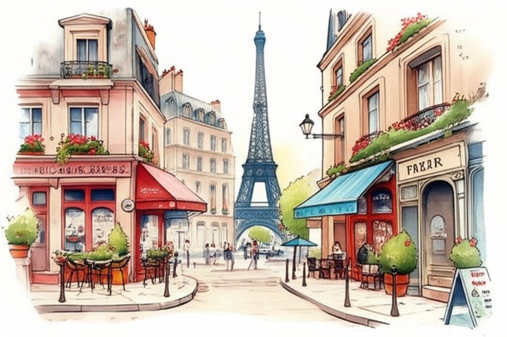 7-day Paris itinerary: Eiffel Tower, Louvre, Notre Dame, and charming Parisian streets.