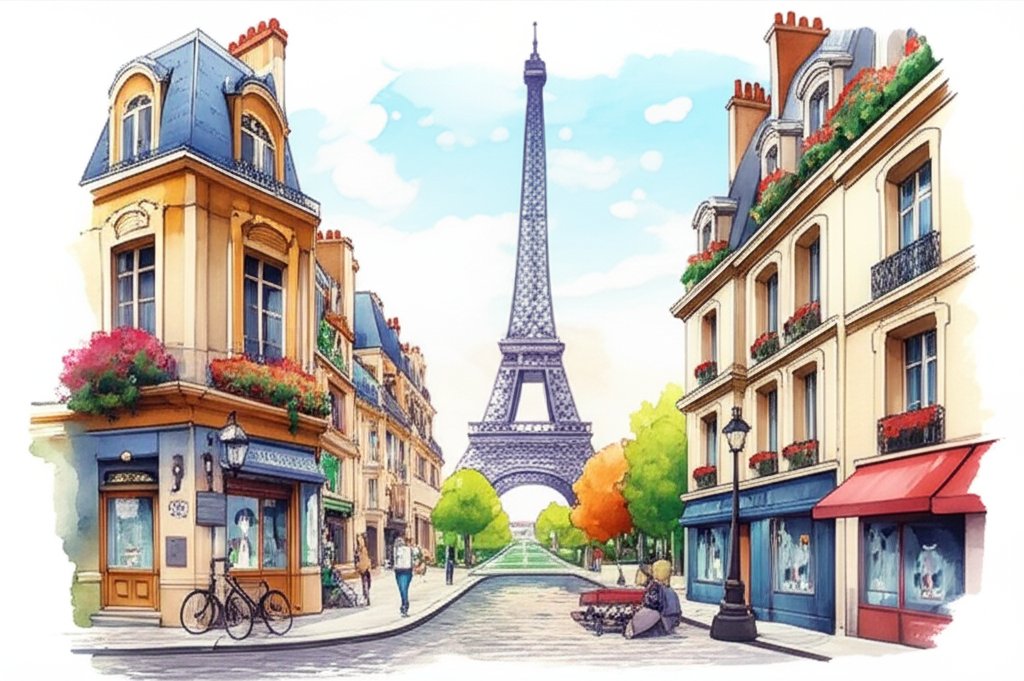 Paris one day itinerary: Eiffel Tower, Louvre, Notre Dame, Seine River, travel guide.