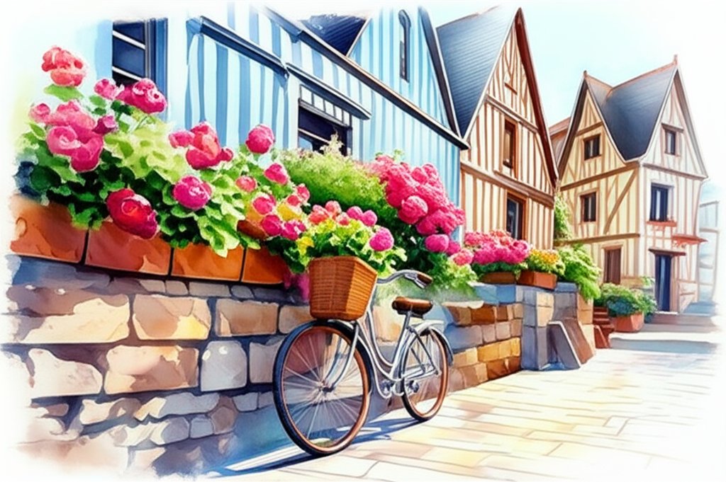 Normandy rail map: Train stations and connection points for planning your travel route.