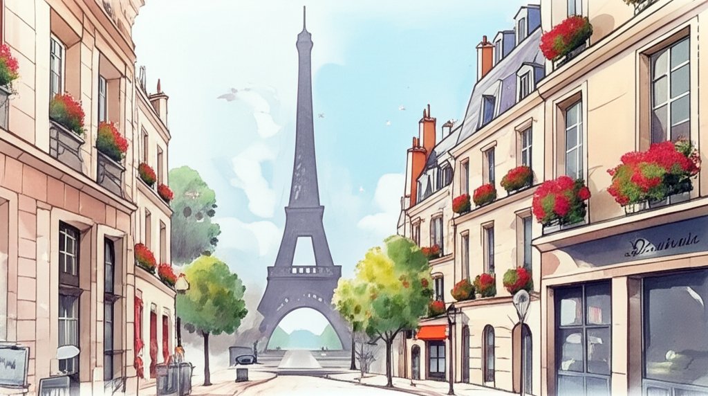 Paris: Peaceful streets, safe neighborhoods, exploring the city with confidence.