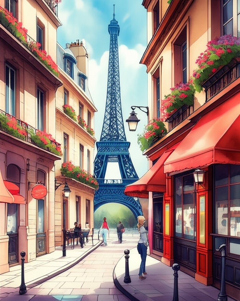 Paris pickpocket warning: Eiffel Tower, crowded streets, be aware of scams.