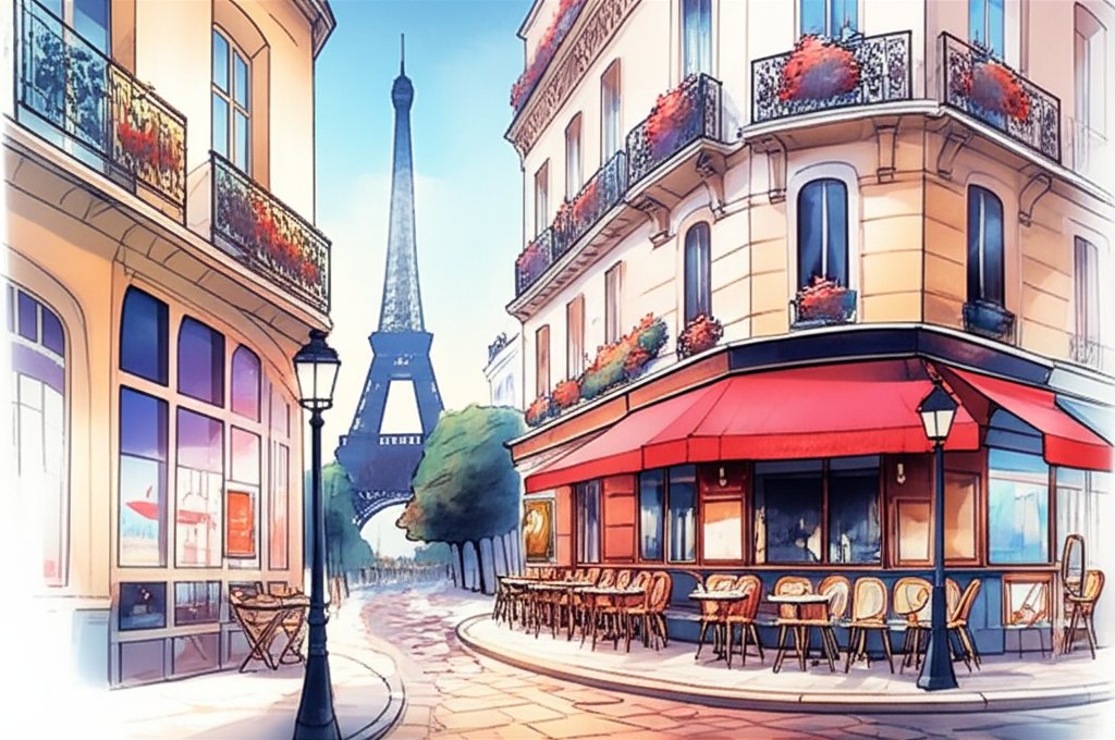 Eiffel Tower view, charming Parisian street, delicious pastry: Reasons to visit Paris.