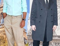 Parisian Fashion Men Embrace Timeless Style and Casual Chic